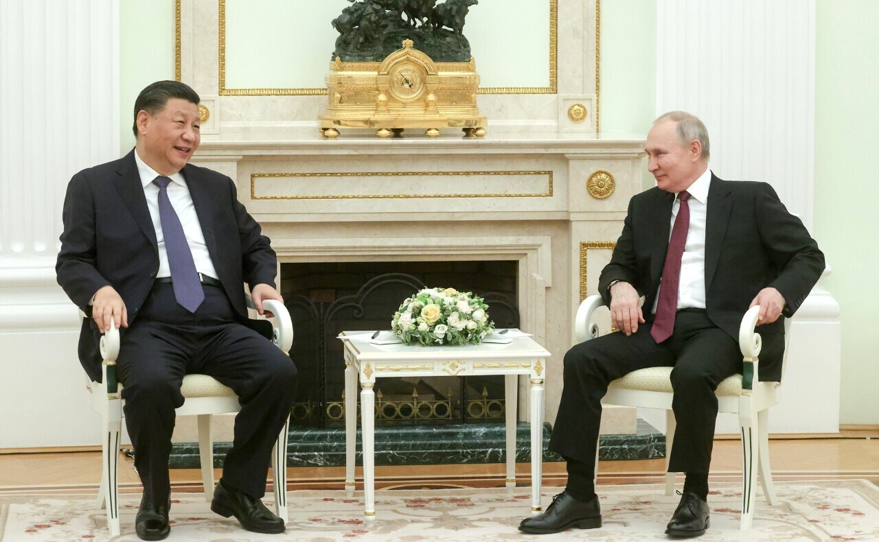 Встреча Путина и Си