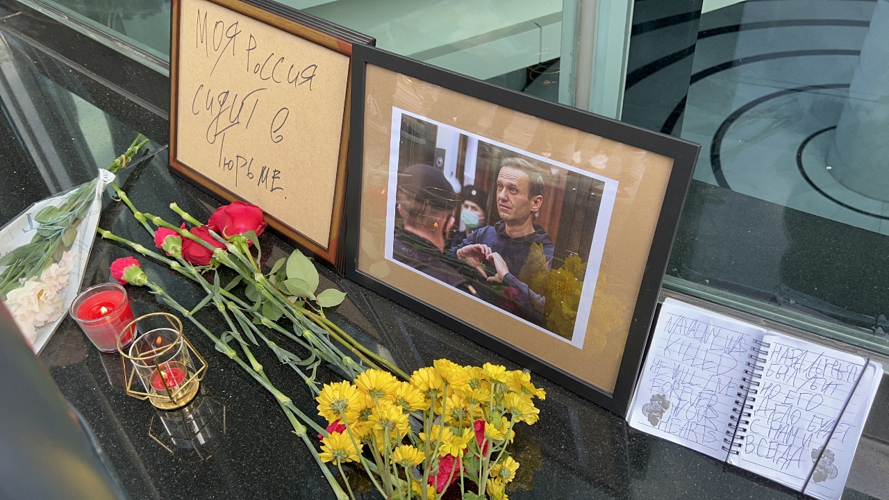 В Тайбэе почтили память Алексея Навального