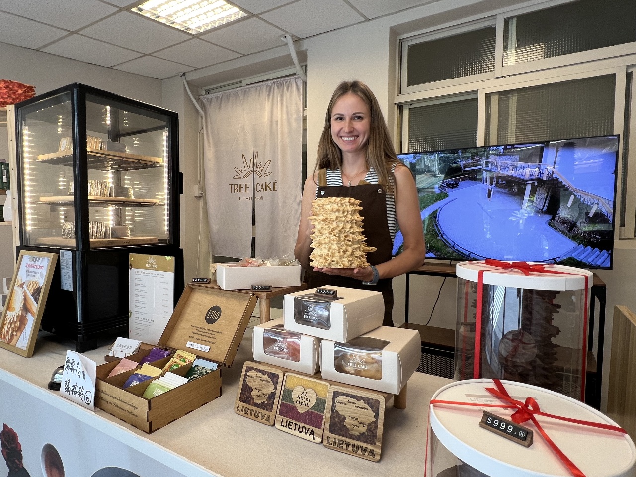 Шакотис в Тайбэе: Пекарня «Lithuanian Tree Cake»